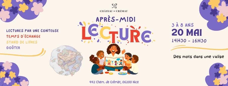 Après-midi lecture - Des mots dans une valise